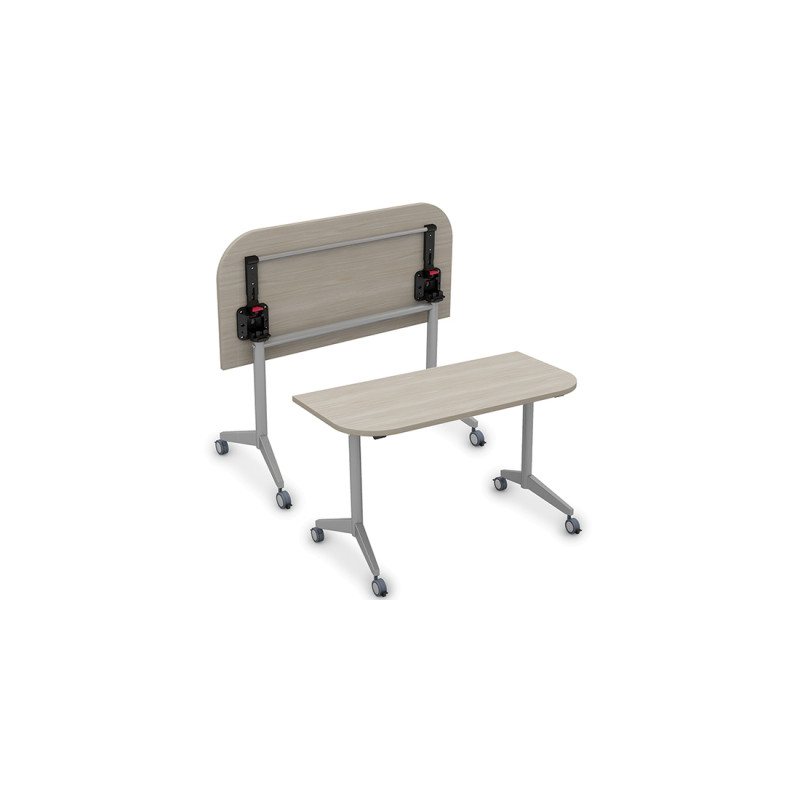 8ФСРР.103 Складной радиусный стол с фиксаторами (1650*600*750)