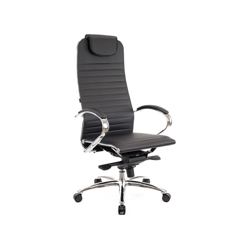 Кресло для персонала Deco экокожа черная