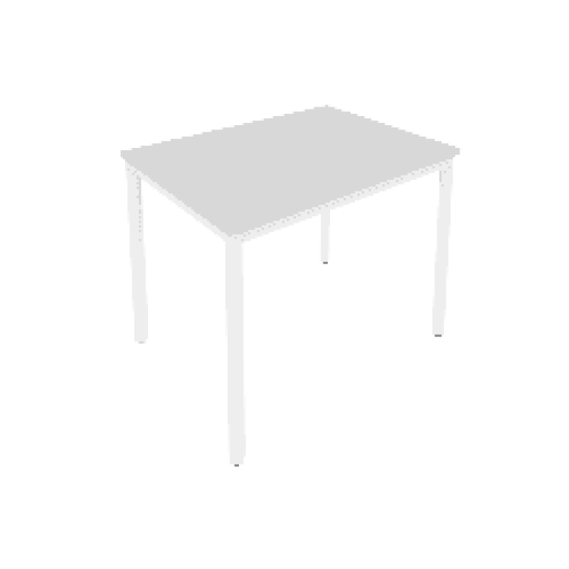 Slim Стол письменный на металлокаркасе С.СП-3 Серый/Белый металл 980*720*750
