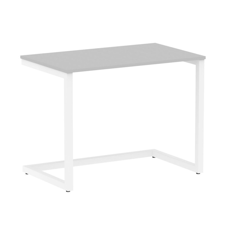 Home Office Стол письменный VR.SP-2-98 Серый/Белый металл 980*600*750