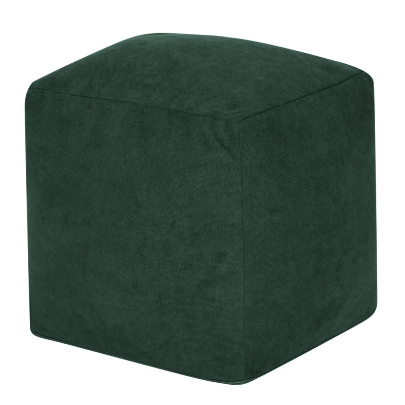 Пуфик Куб Зеленый Велюр (Классический+PushUp)