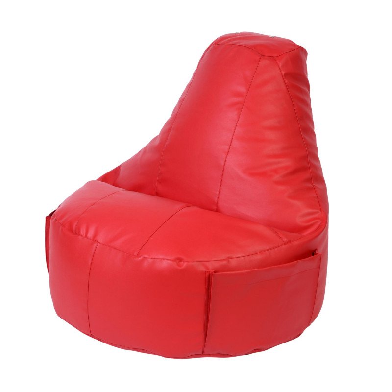 Кресло Комфорт Красное ЭкоКожа (Классический)