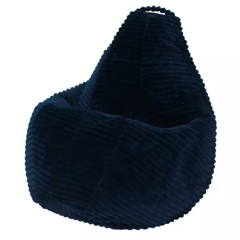 Кресло Мешок Груша Cozy синее (2XL, Классический)