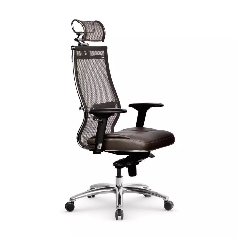 Кресло для руководителя Samurai SL-3.05 MPES. Цвет: Темно-коричневый. Артикул: z312299335