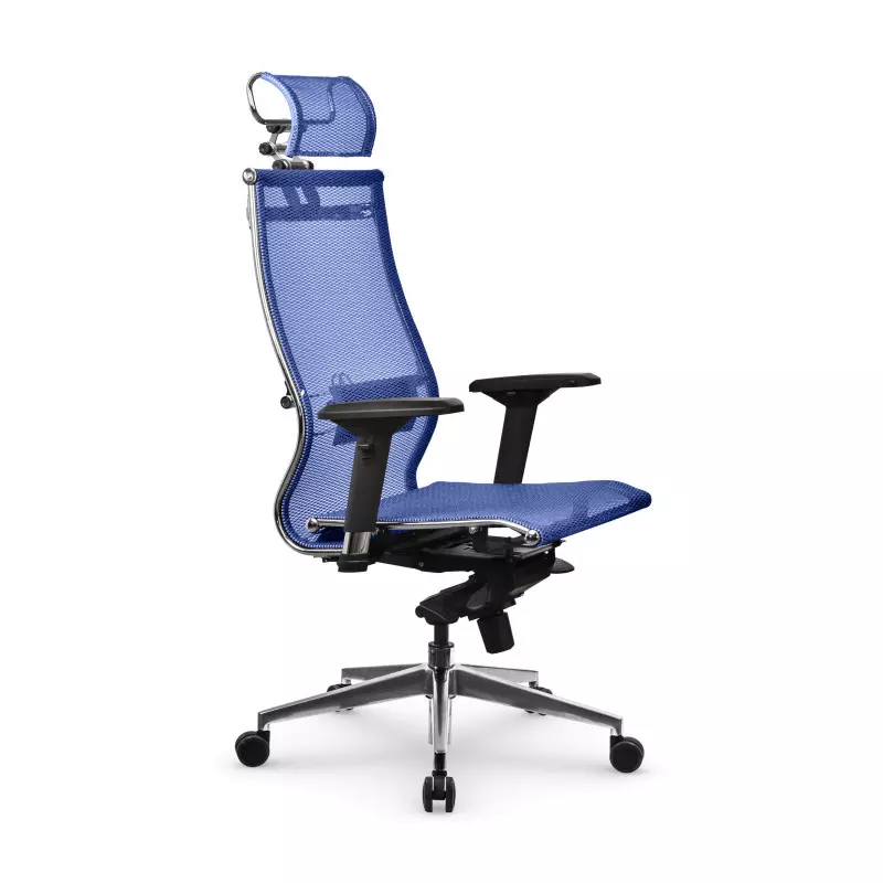 Кресло для руководителя Samurai S-3.051 MPES. Цвет: Синий. Артикул: z312810004