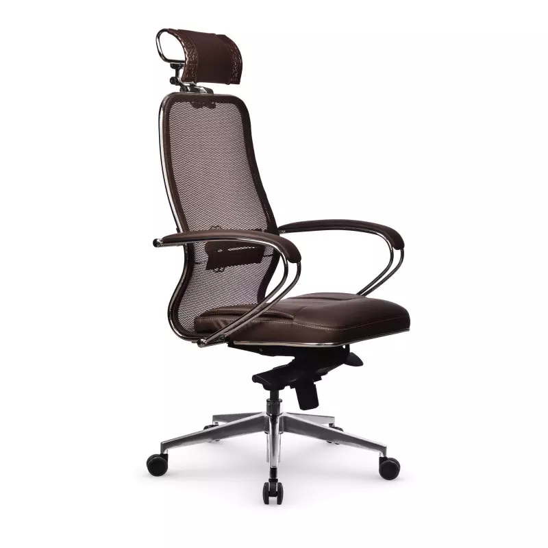 Кресло для руководителя Samurai SL-2.041 MPES. Цвет: Темно-коричневый. Артикул: z312299557