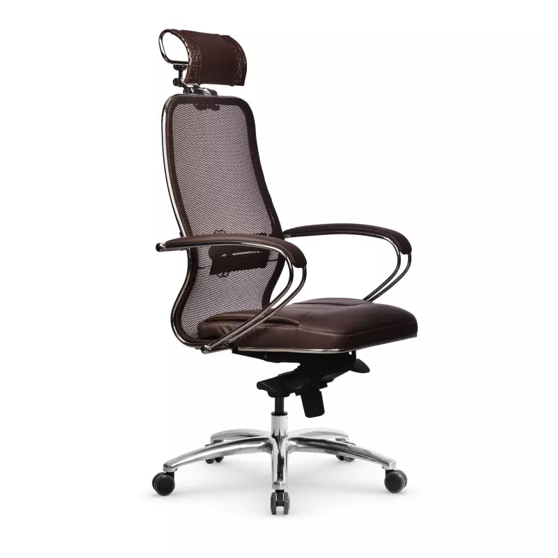Кресло для руководителя Samurai SL-2.04 MPES. Цвет: Темно-коричневый. Артикул: z312421460