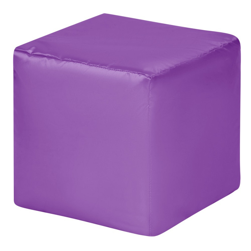 Пуфик Куб Фиолетовый Оксфорд (Классический)