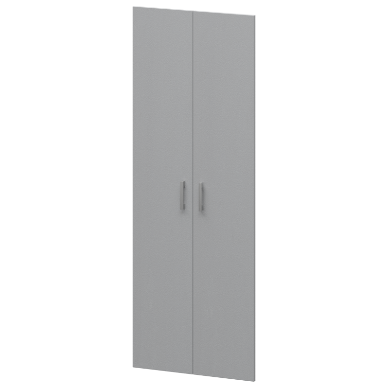 Двери для широких стеллажей А-606.Ф серый