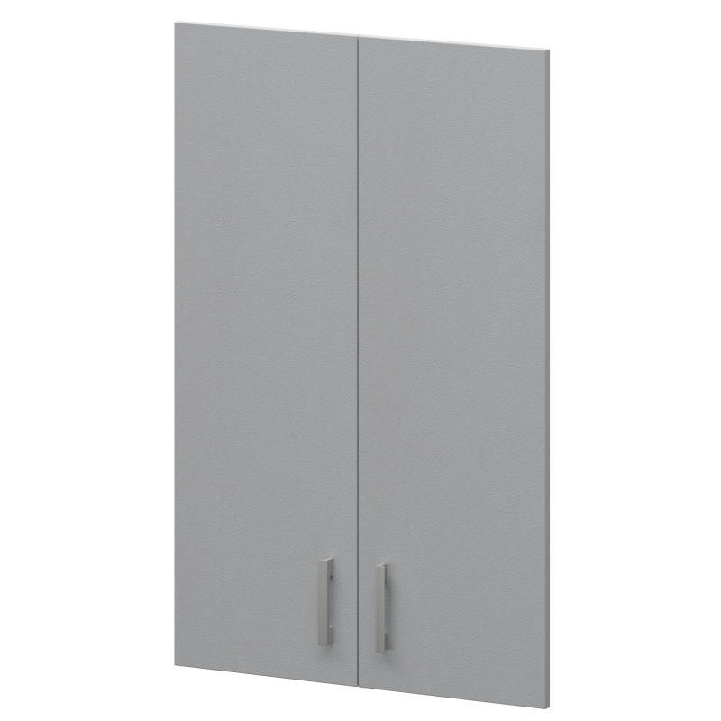 Двери для широких стеллажей А-610.Ф серый