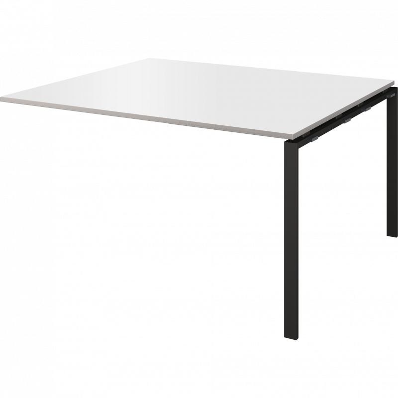 Модуль стола переговорного АМЭ-002.123 белый/антрацит