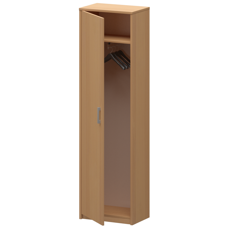 Шкаф для одежды А-308 ольха